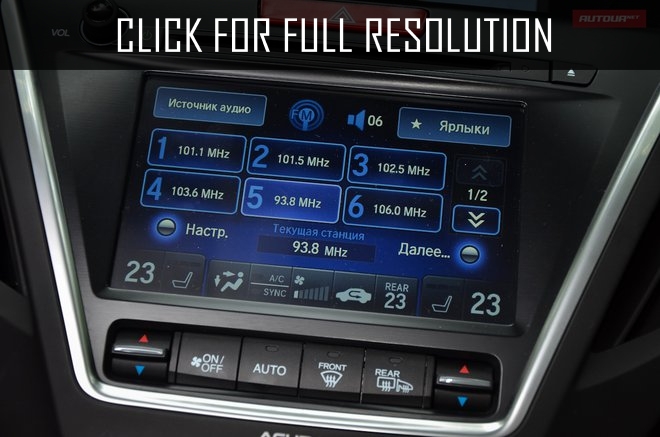 Acura MDX Entertainment Package