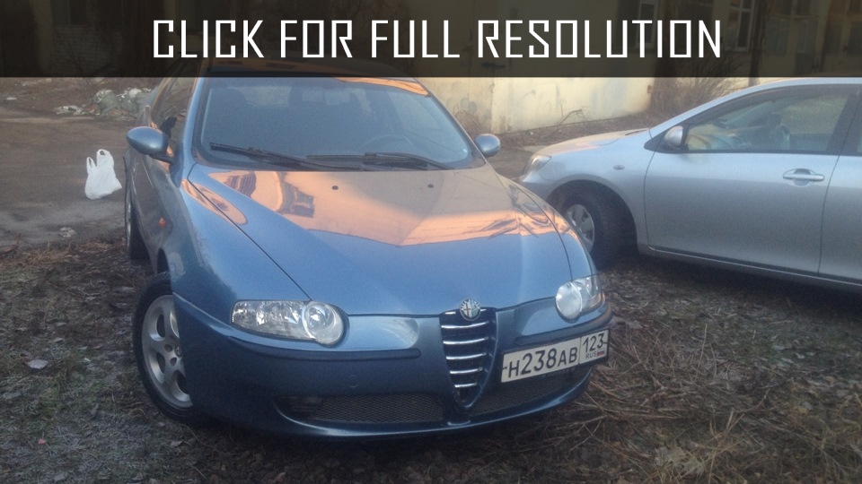 Alfa Romeo 147 1.9 JTD progression