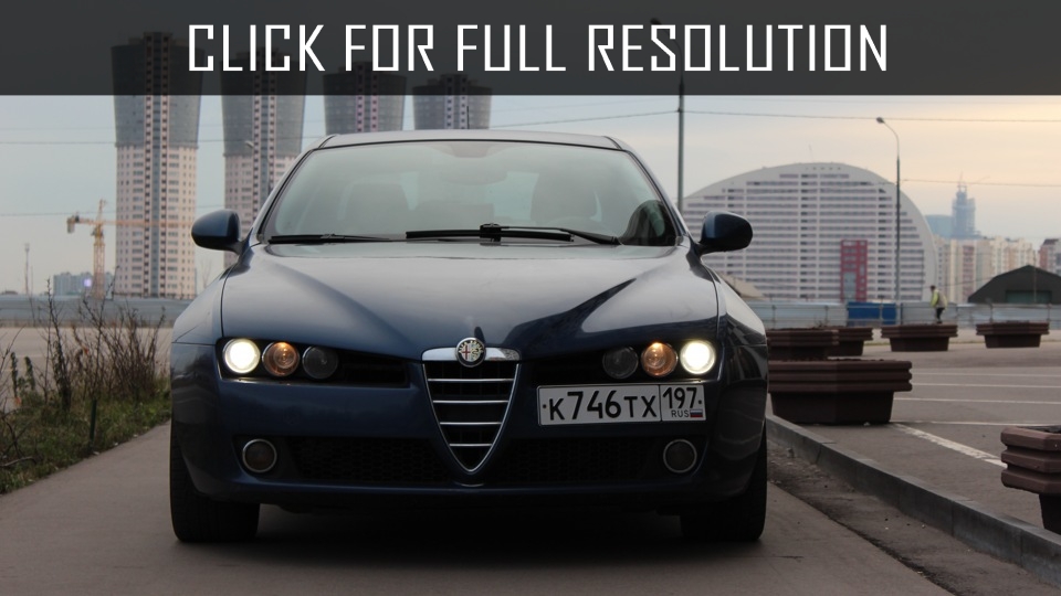 Alfa Romeo 159 blue