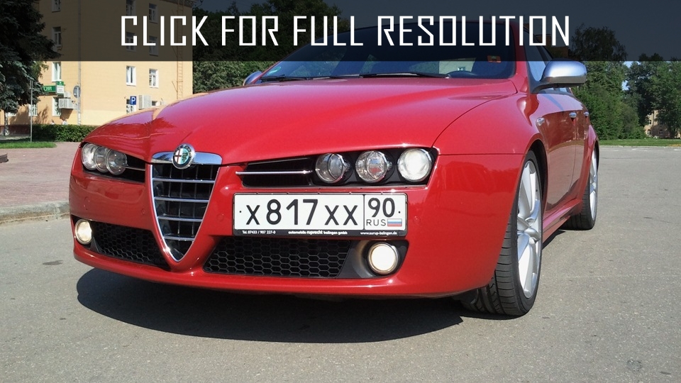 Alfa Romeo 159 TI red