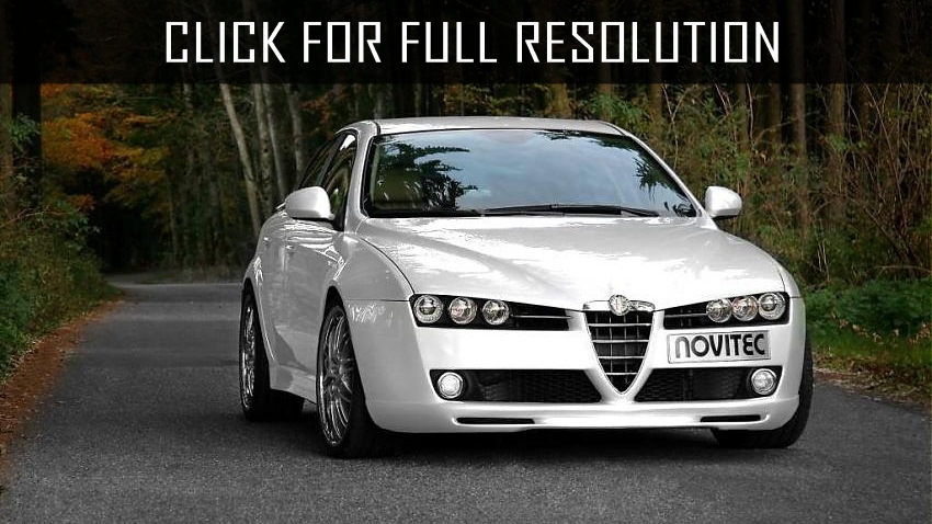 Alfa Romeo 159 white