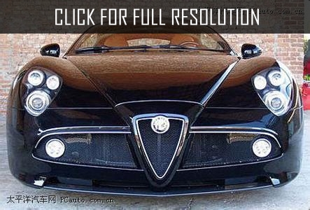 Alfa Romeo 8C Black