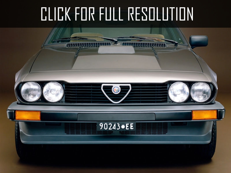 Alfa Romeo GTV Alfetta
