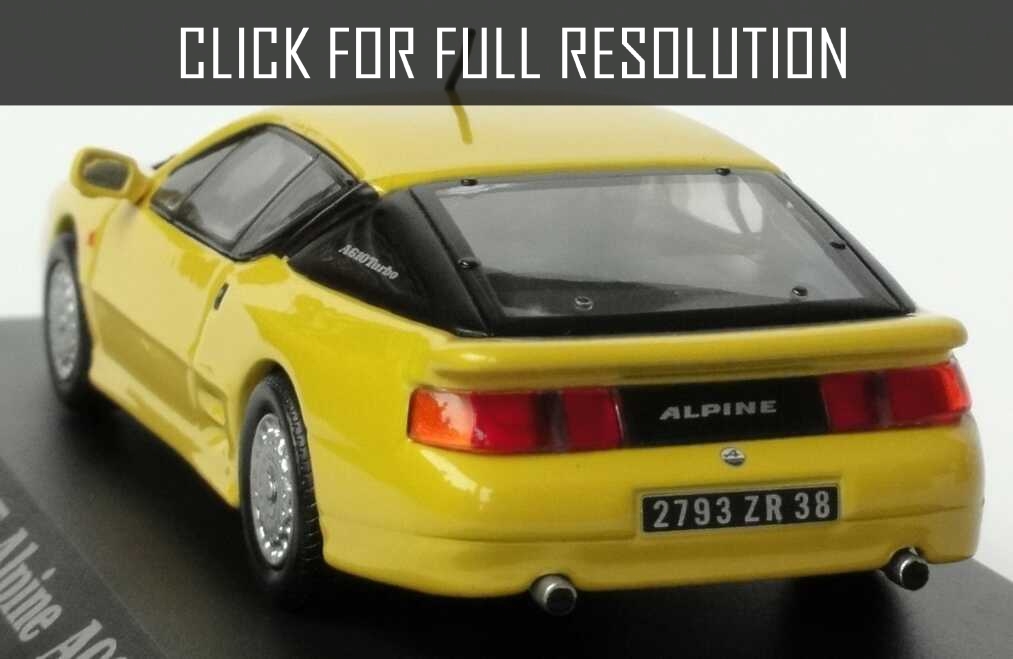 alpine renault a610
