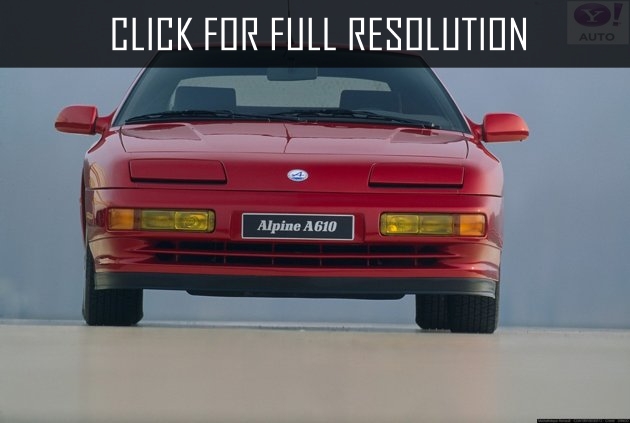 Alpine a610 turbo