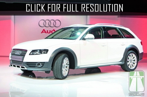 Audi A4 Allroad white