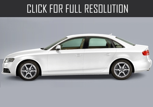 Audi A4 white