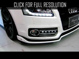 Audi A5 S Line white