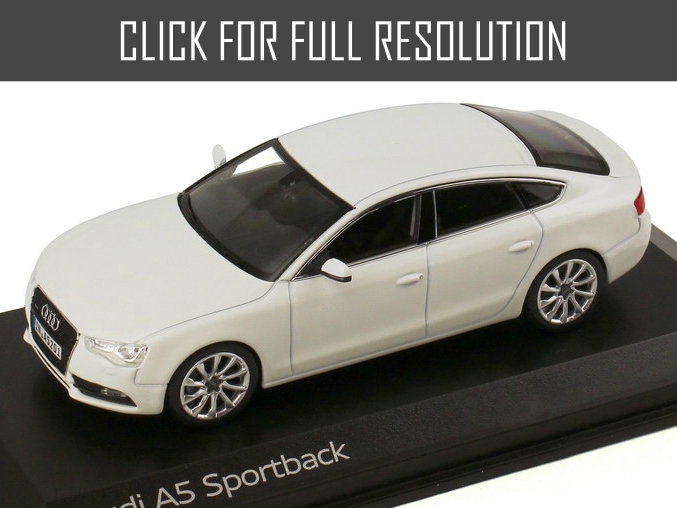 Audi A5 Sportback white