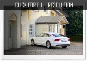 Audi A7 white