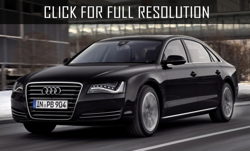 Audi A8 black