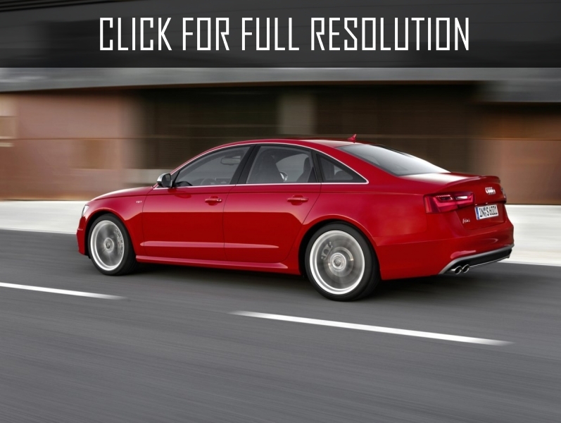 Audi A8 red