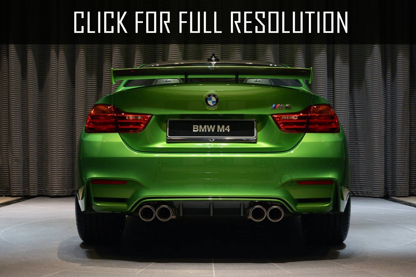 Bmw M4 Java Green