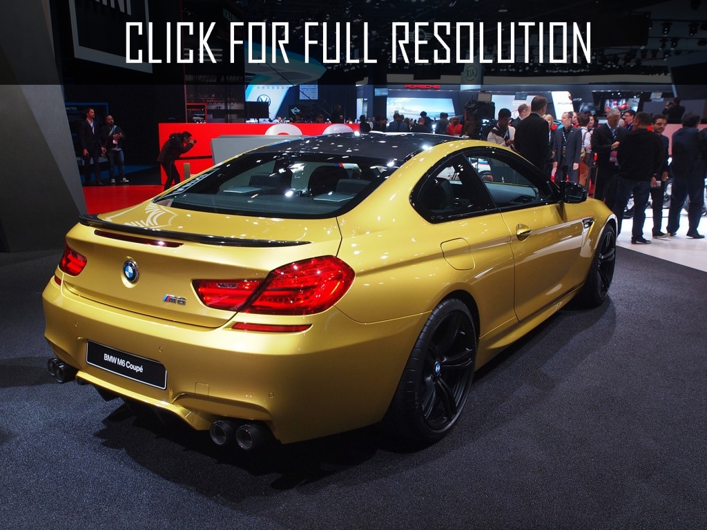 Bmw M6 Coupe 2016