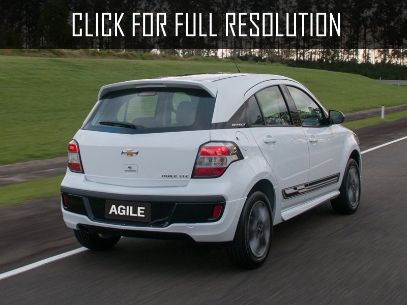 Chevrolet Agile Effect 2014