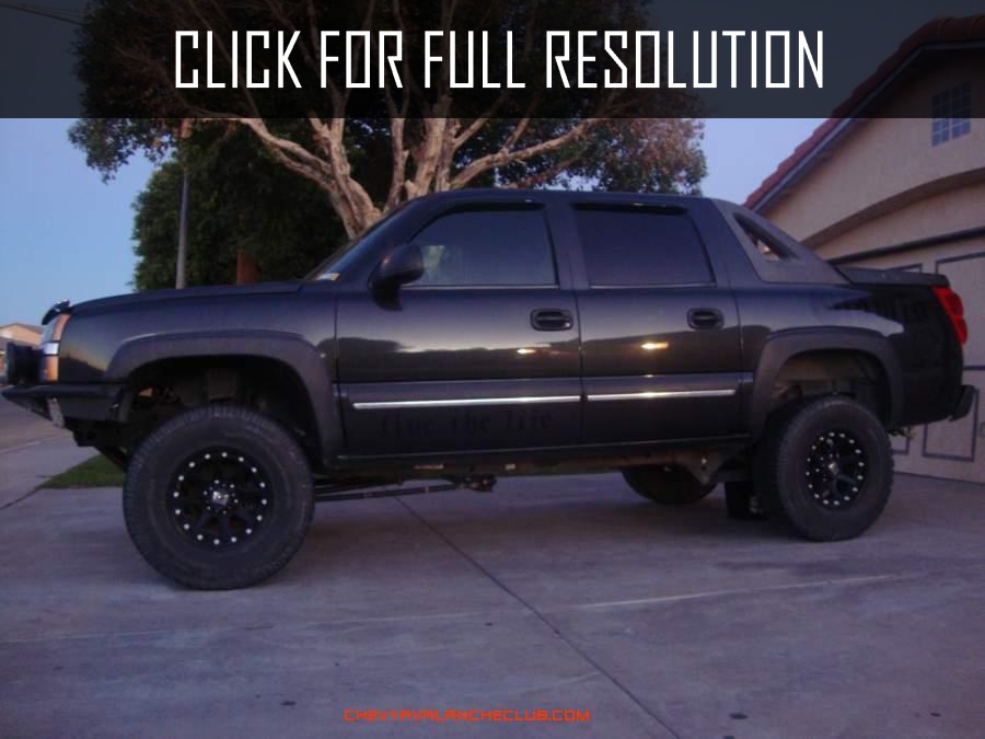 Chevrolet Avalanche Off Road