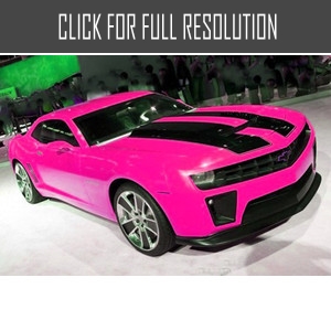 Chevrolet Camaro Pink