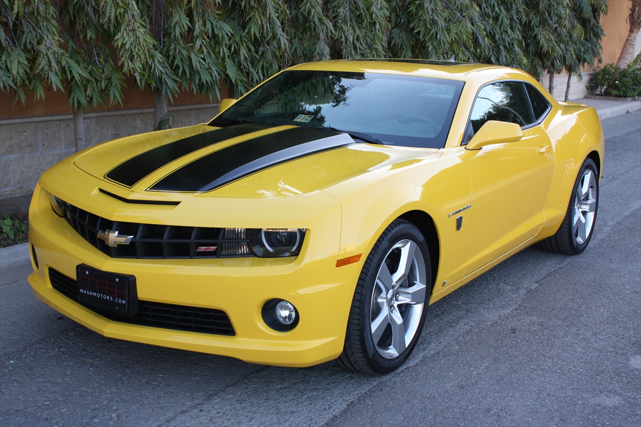 Chevrolet Camaro Yellow And Black