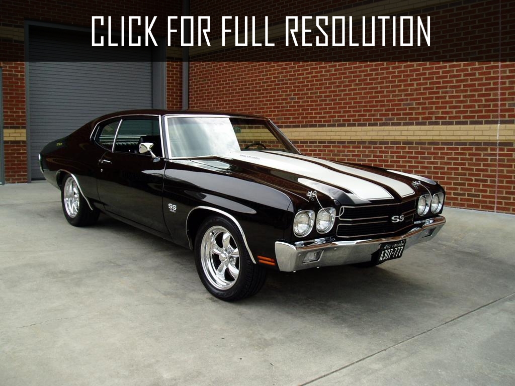 Chevrolet Chevelle Ss 1970 Tuning