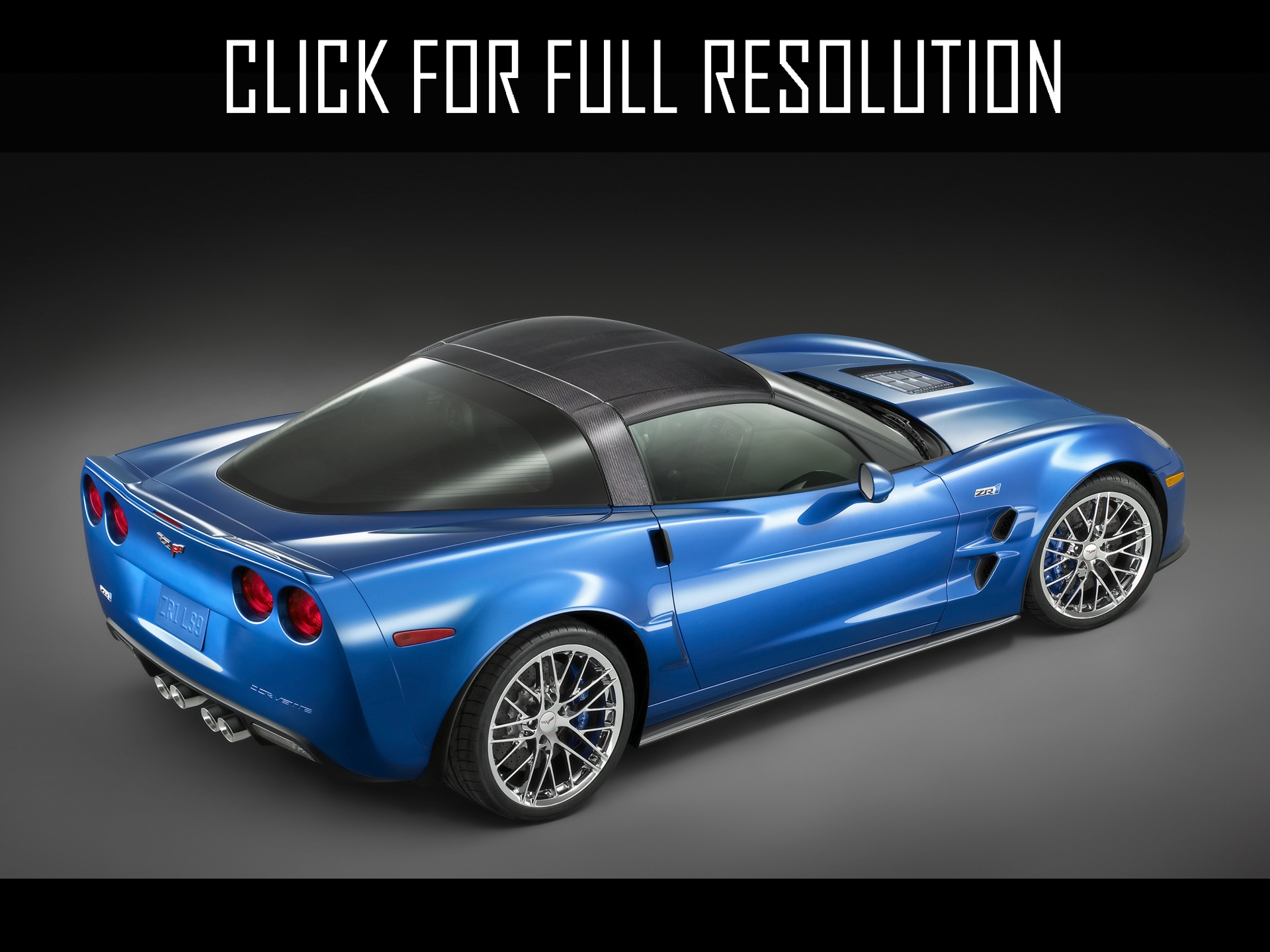 Chevrolet Corvette Blue