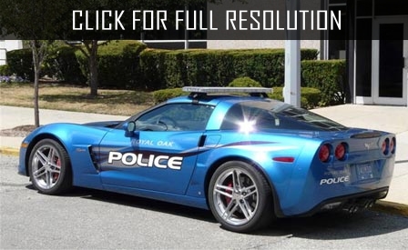 Chevrolet Corvette Police Car