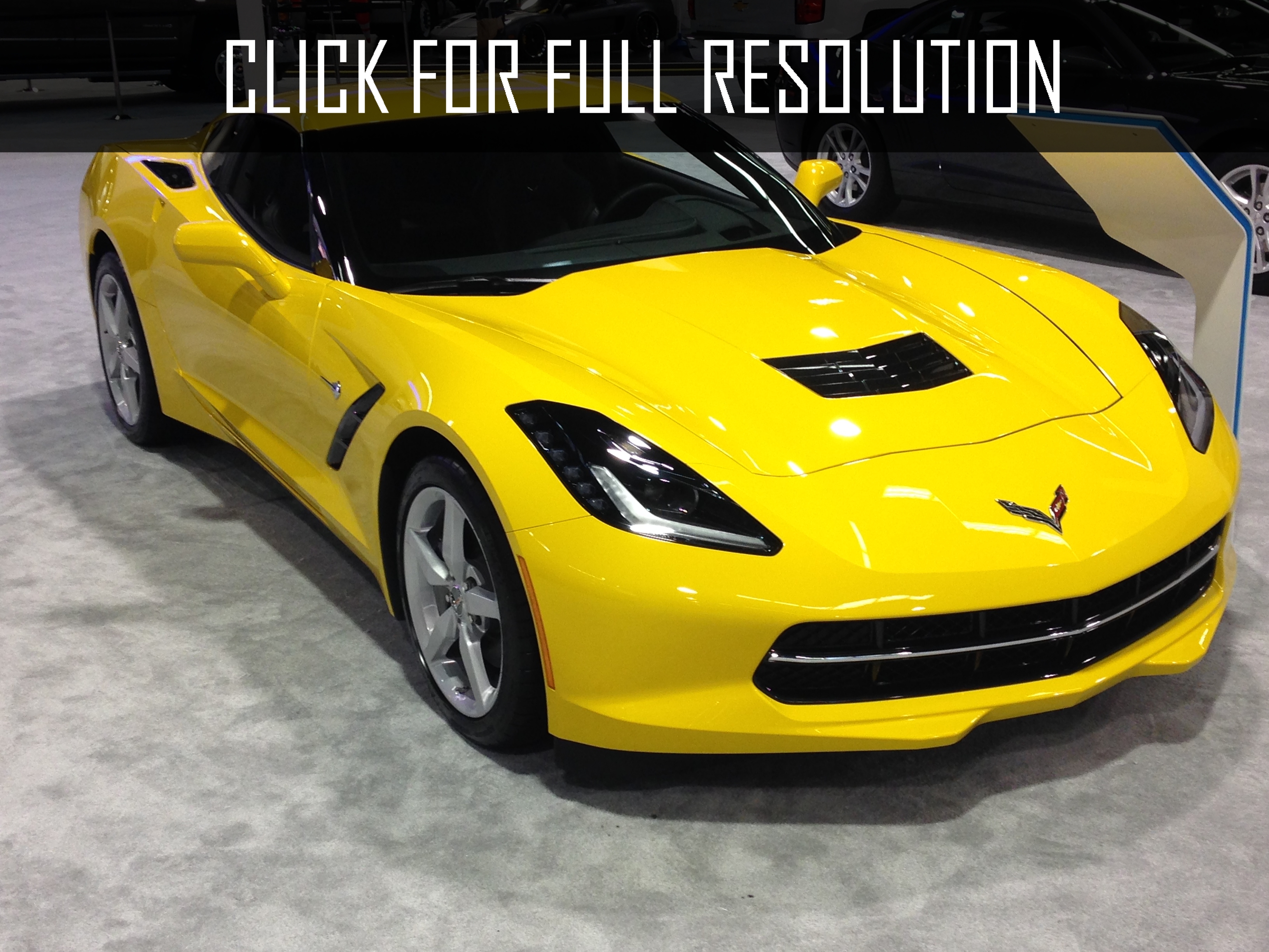 Chevrolet Corvette Yellow