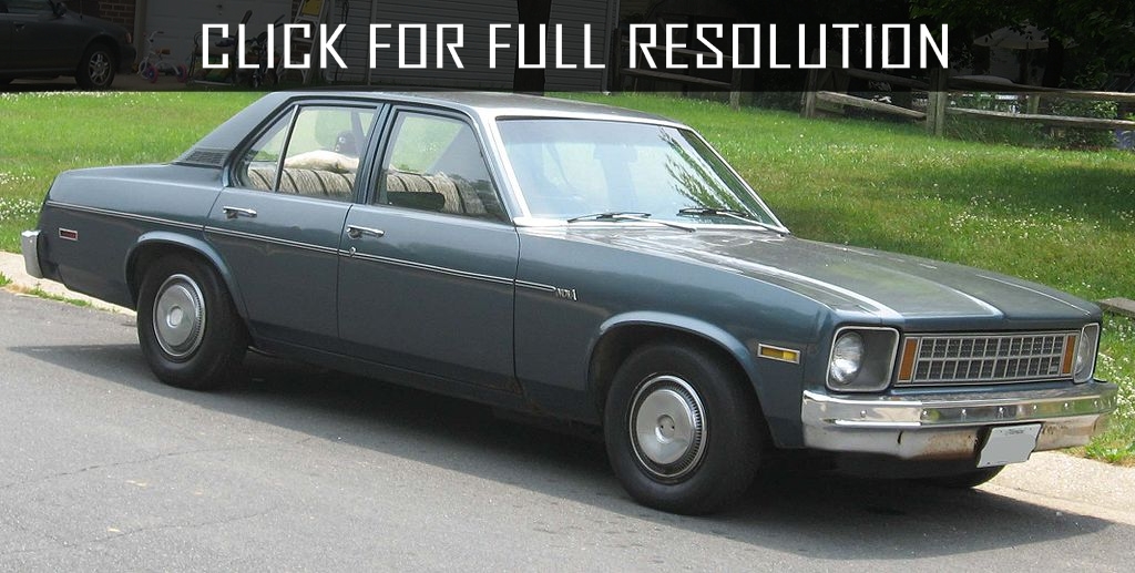 Chevrolet Nova 1980