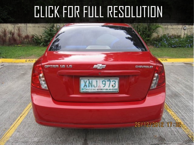 Chevrolet Optra Red