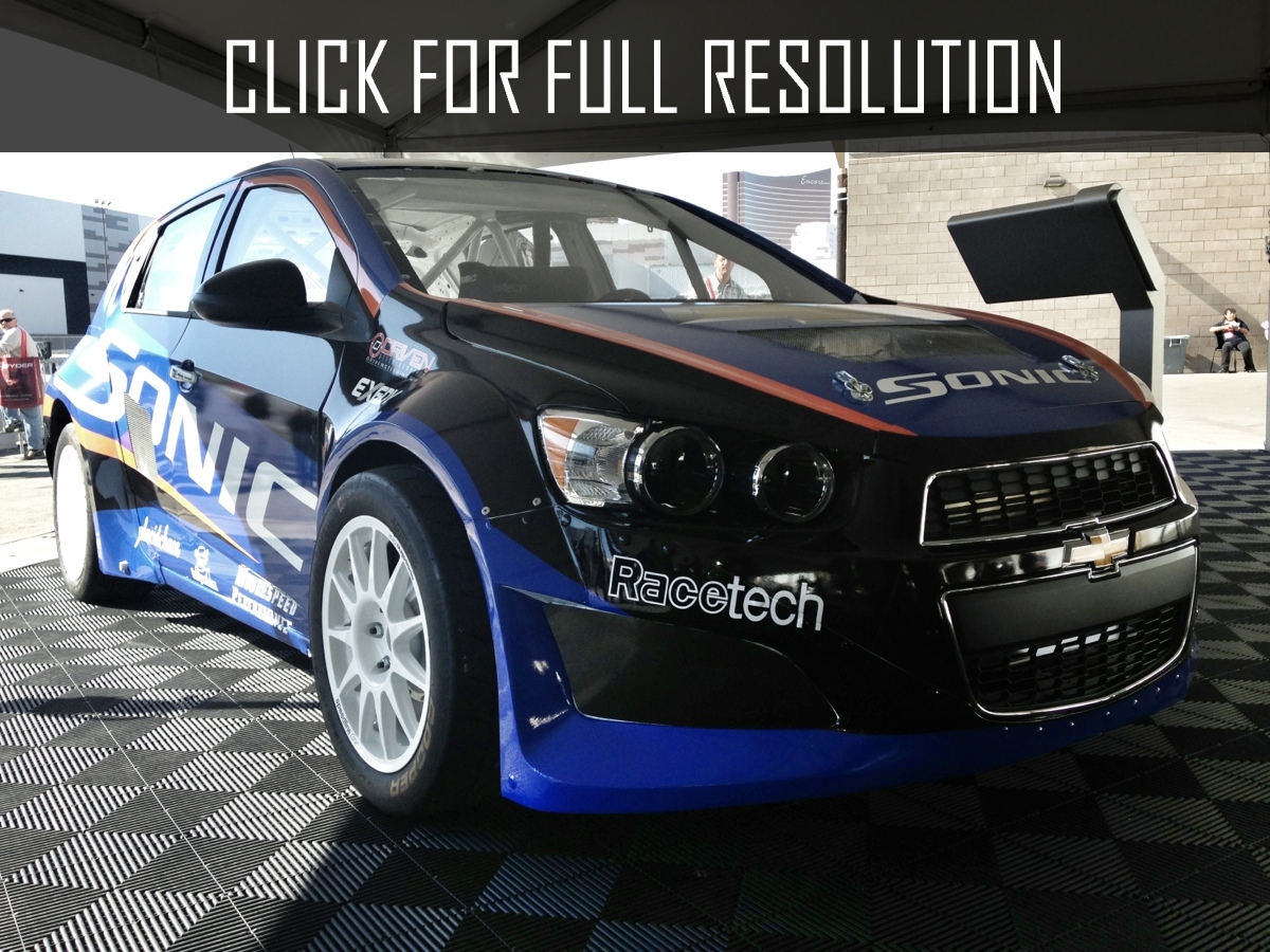 Chevrolet Sonic Rs Rally Car