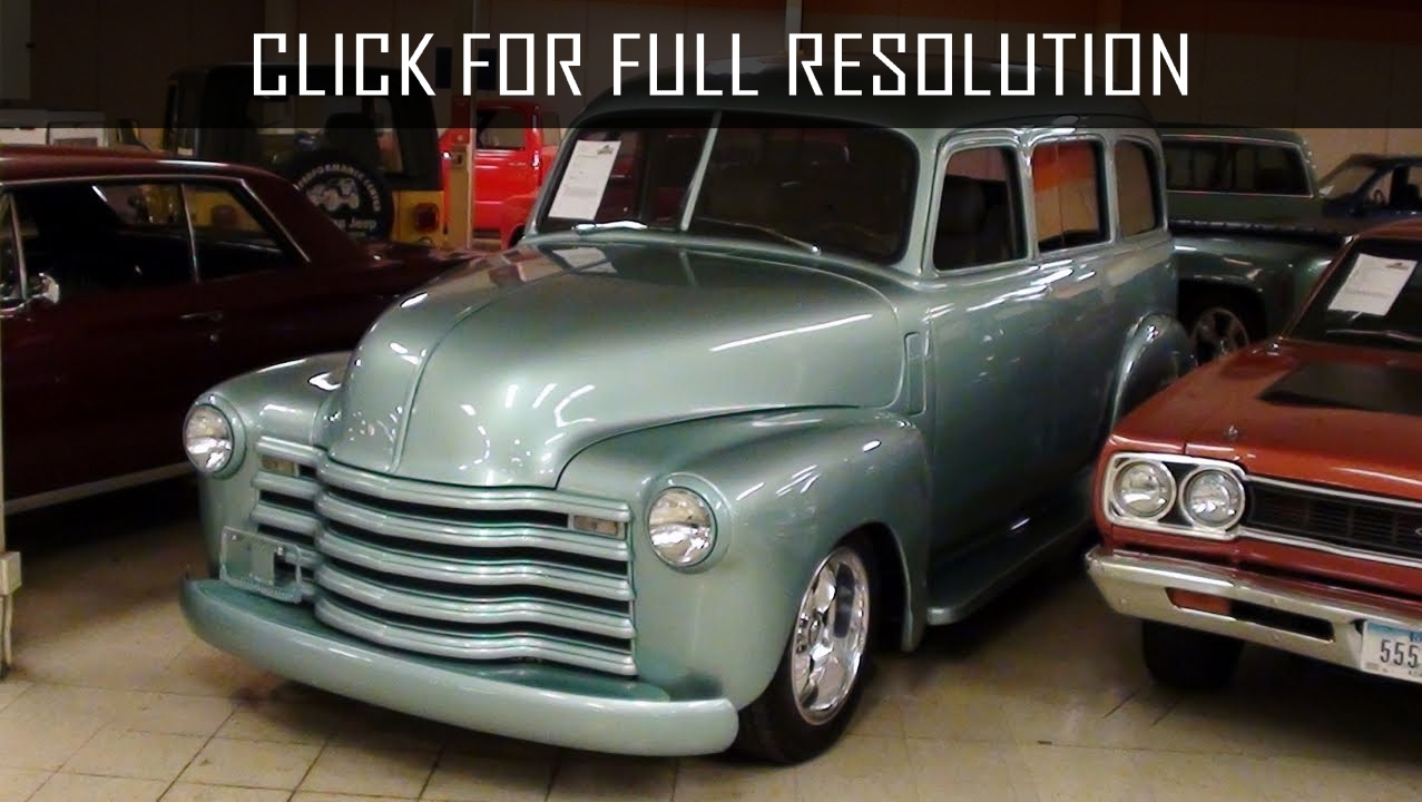 Chevrolet Suburban 1950