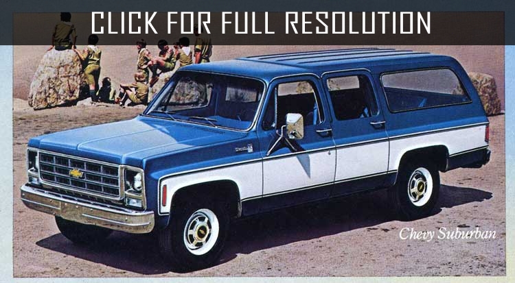 Chevrolet Suburban 1980