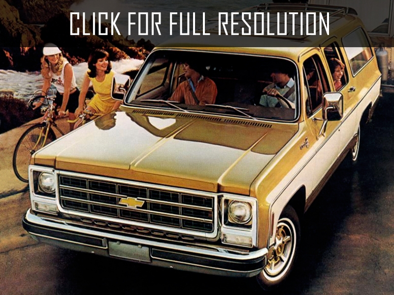 Chevrolet Suburban 1980