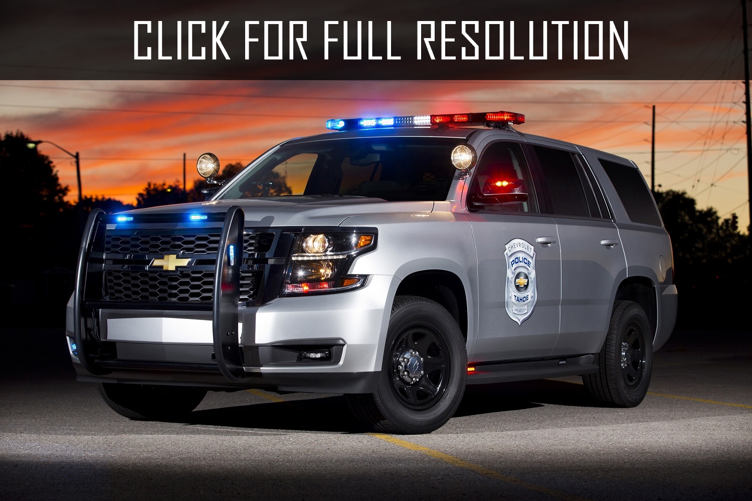 Chevrolet Tahoe Police