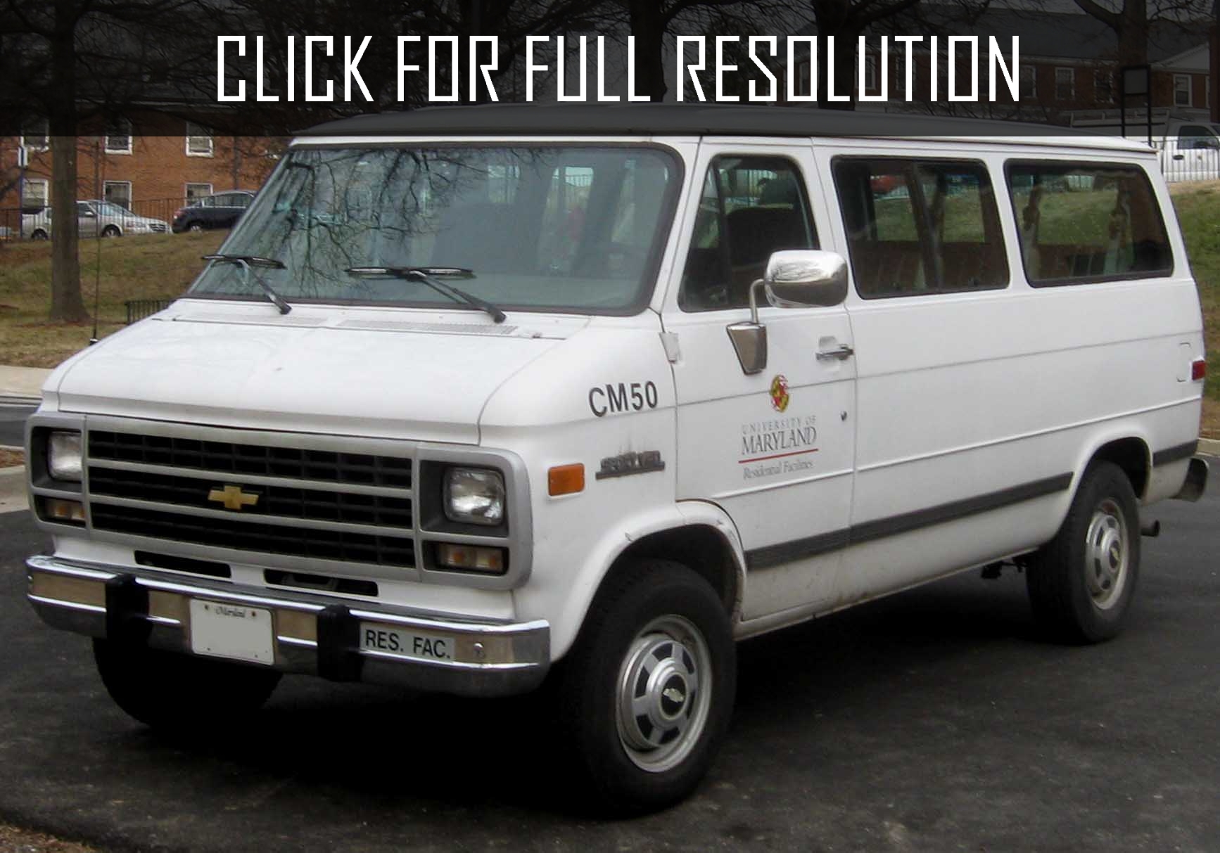 Chevrolet Van 30