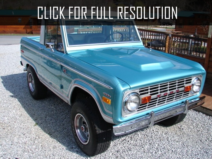 Ford Bronco First Generation