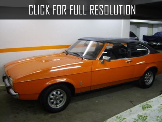 Ford Capri Orange