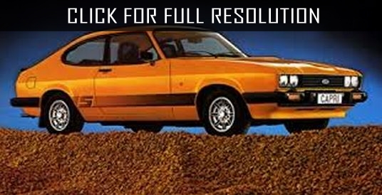 Ford Capri Orange