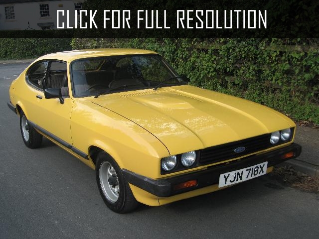 Ford Capri Yellow