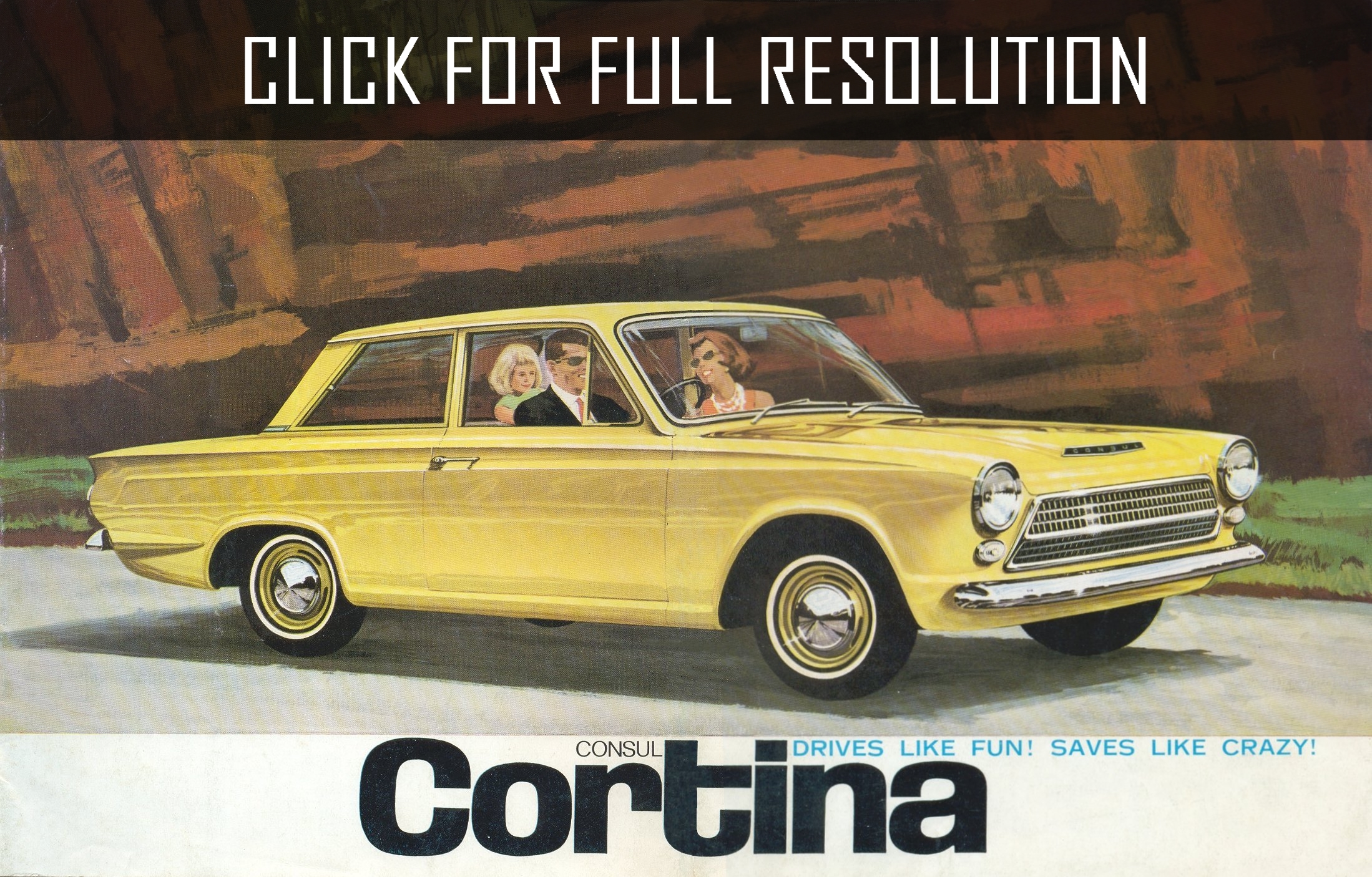 Ford Cortina 2 Door
