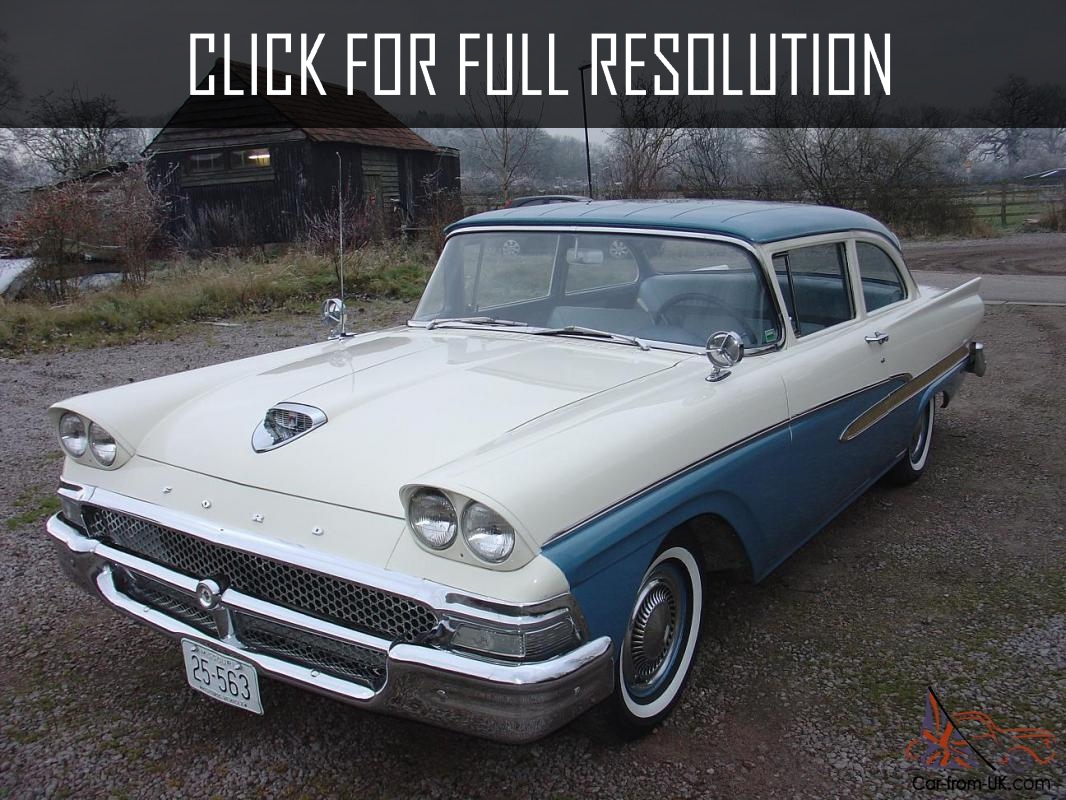 Ford Custom 1958