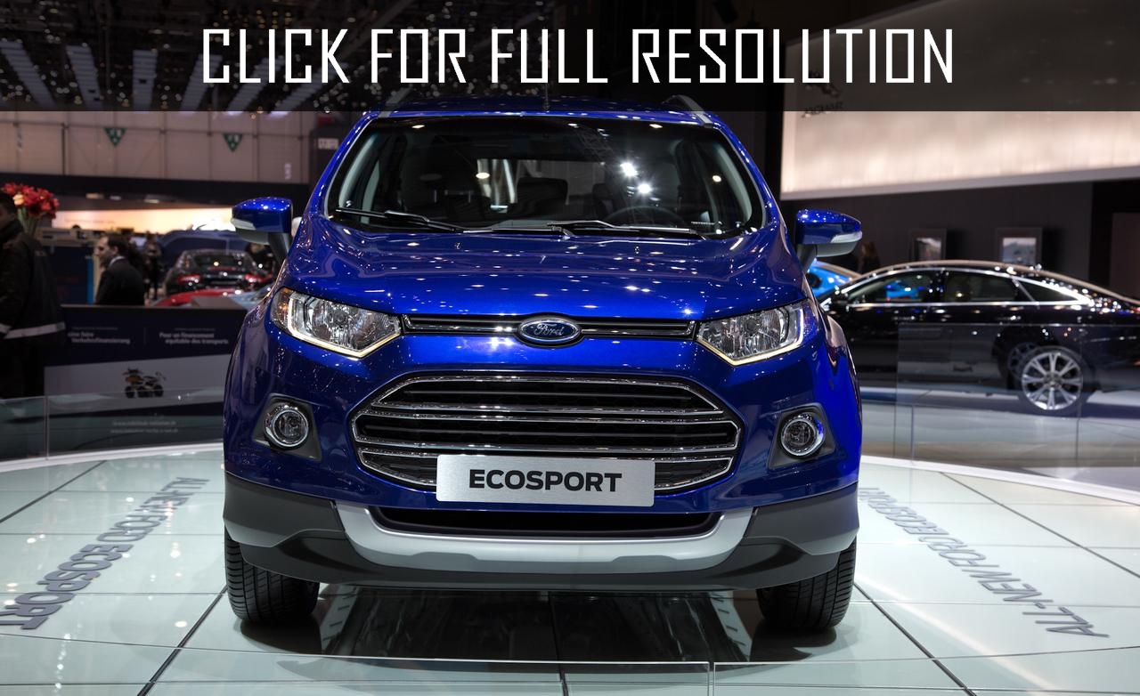 Ford Ecosport Blue