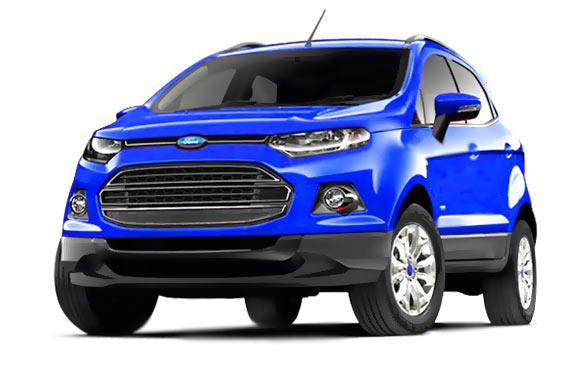 Ford Ecosport Kinetic Blue