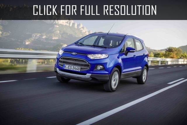 Ford Ecosport Kinetic Blue
