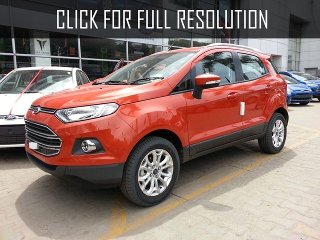 Ford Ecosport Mars Red