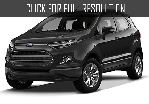 Ford Ecosport Panther Black