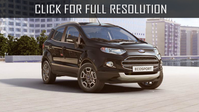 Ford Ecosport Panther Black