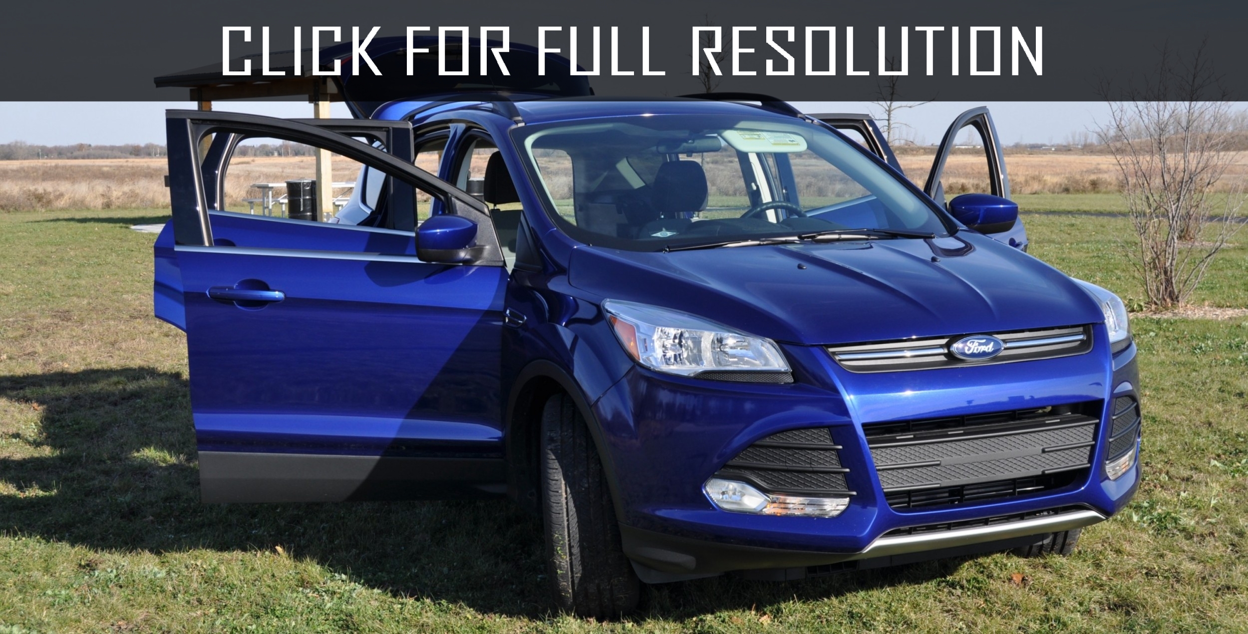 Ford Escape 2014 Blue