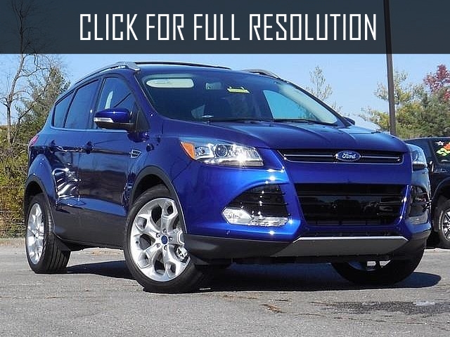Ford Escape 2014 Blue
