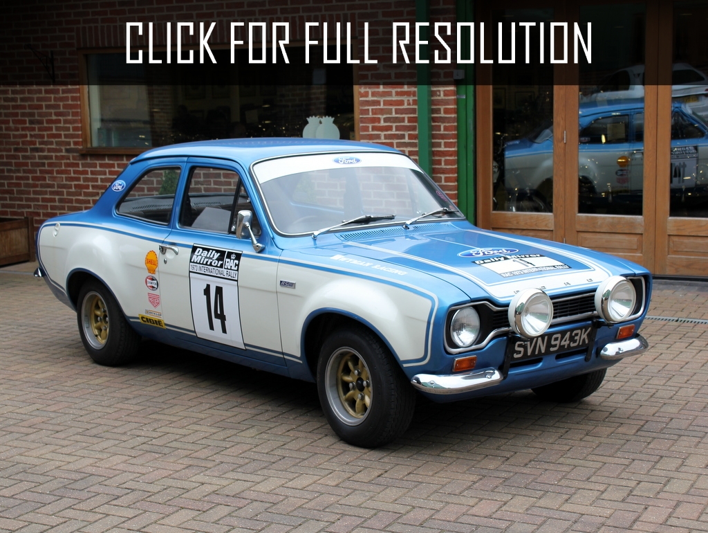 Ford Escort Rs 1600
