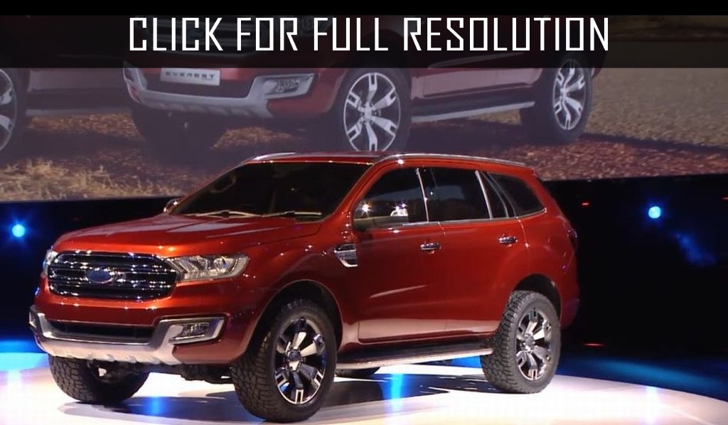 Ford Everest Concept 2014